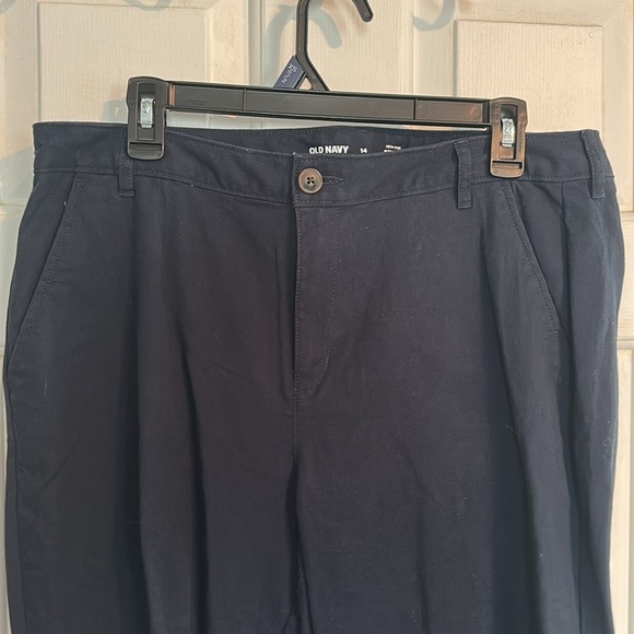 Old Navy High Rise Skinny Navy Pant size 14 women’s - Picture 3 of 5